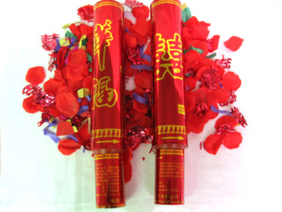  促销 结婚礼花 40cm婚庆礼花 庆典派对礼炮圣诞新年礼宾花