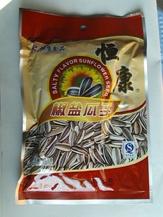  全网最低价正宗休闲食品炒货美味葵花子籽 恒康椒盐瓜子100g 特价