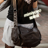 「mimiyoyo」韩版街头时尚柳丁宽背带斜跨美包XB9908