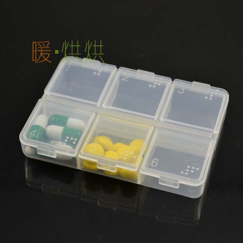 6格独立盖子药品分装盒 随身一周便携分薬盒 进口塑料迷你小药盒在类目 收纳整理, 家庭收纳用具, 收纳盒, 药盒中 - 来自Buy2taobao.com提供专业的淘宝代购服务