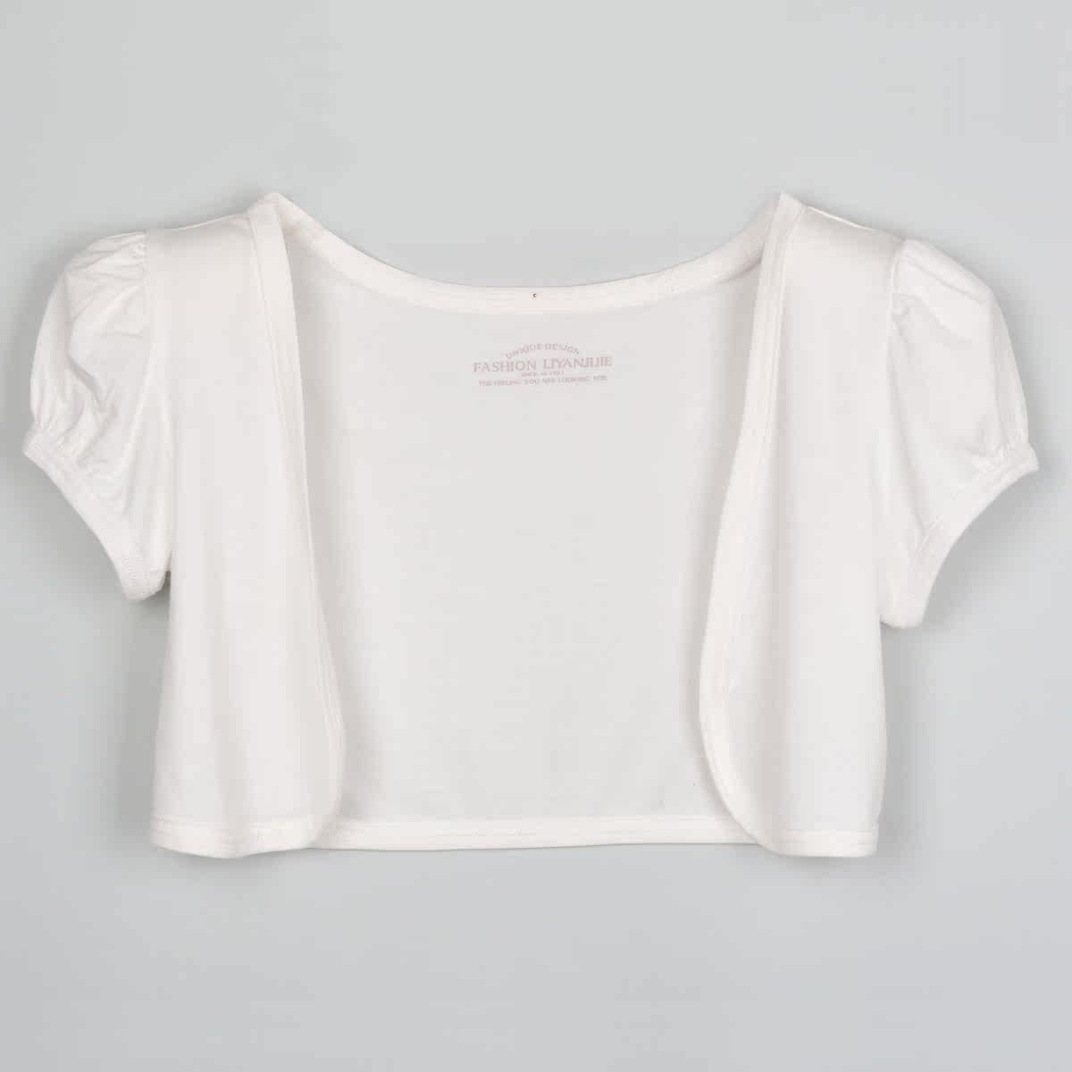 2012新款春女夏季短袖<span class=H>外套</span>小坎肩小披肩小开衫雅圣迪奥雪专柜正品