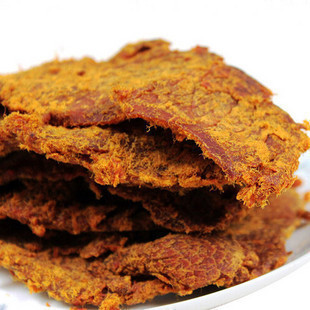  博士果 XO酱烤香辣味牛肉干 秘制XO酱烤牛肉片 包邮