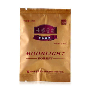  七彩云南庆沣祥庆丰祥 月光金枝 大叶滇红茶 云南红茶袋装原价5元
