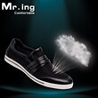 鞋神 Mr.ing经典产品 凉爽【懒人套】透气抗震休闲鞋[Y091]黑