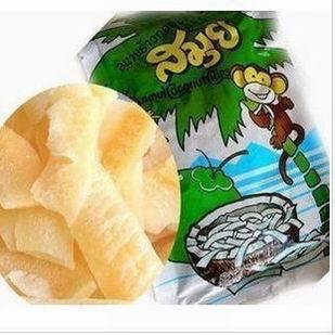  泰国椰子片苏梅椰子片苏梅烘烤椰子片40克