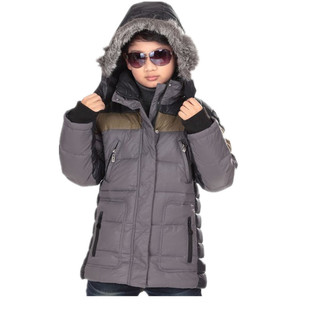  包邮断码清仓蜡笔小天使正品男童中大童儿童羽绒服 1218