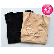 2件日本订单 妖娆蕾丝托胸塑身衣 塑身聚胸收腹无痕背心