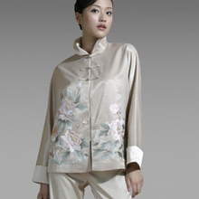 【隆唐】M042 新款刺绣绣花女装 棉衣 <span class=H>唐装</span>外套 刺绣