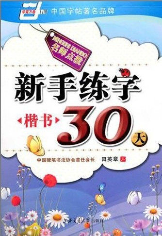 【双冠正版】田英章钢笔字帖 新手练字30天 楷书 名师点拨