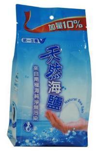  台湾有机 天然海盐495g 加量包,甲亢可食用--江浙沪皖4袋包快