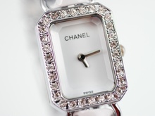 Brazalete señoras reloj de diamantes anillo de color blanco a fuerza de moda Bella