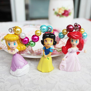  全场包邮 儿童饰品出口日本disney迪斯尼公主系列儿童项链手链配