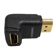 Choseal/��Ҷԭ Q-338B HDMI hdmi��ת��ͷ  ֱ��ת��ͷ ��תĸ