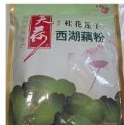  杭州著名特产天荷速溶桂花莲子西湖藕粉560克袋装