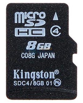 广州鸿达 广东总代理 金士顿 Micro SD卡 TF卡 手机卡 8GB