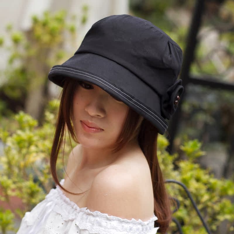 Головной убор Бесплатная доставка корейской версии цветок девушка шляпа бас...