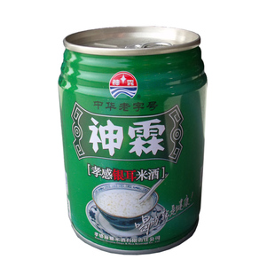  满百包邮！湖北特产 神霖牌 孝感米酒银耳米酒 238g解暑饮料