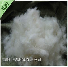 散装羽绒 羽绒服填充物填充料 90%白鸭绒丝 纯白 一两价格