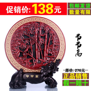  活性炭雕 财富节节高 碳雕工艺品过年装饰品摆件 春节送领导礼品