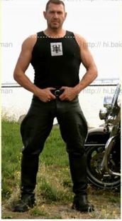 超酷马术皮裤 男款皮裤 真皮<em>马靴</em>裤 真皮<em>马裤</em> 马