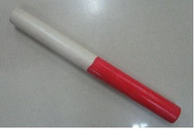 木制接力棒，红白相间，长30cm，直径3cm