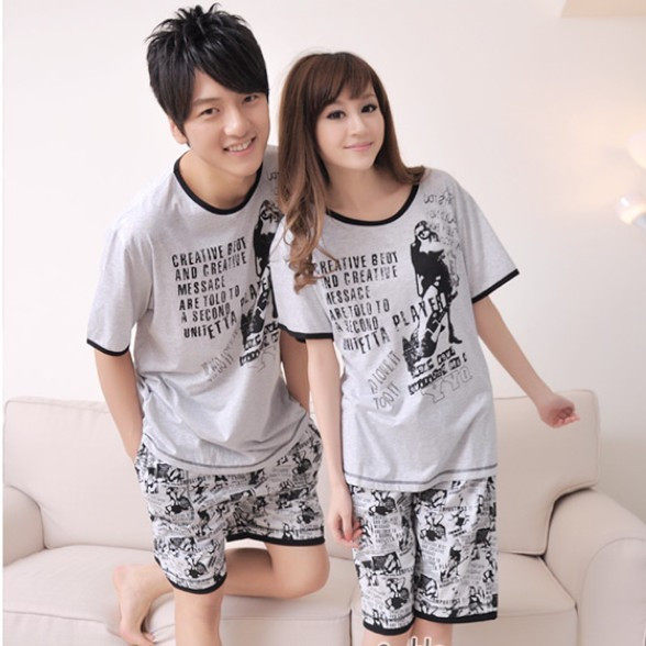 女士<em>睡衣</em>/家居服,<em>淘金币</em> 夏季蔷薇<em>恋人</em>女士<em>睡衣</em>