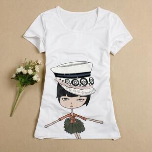 M'ONLY正品2012女装five新款es欧洲站欧货夏装vm短袖plus打底T恤