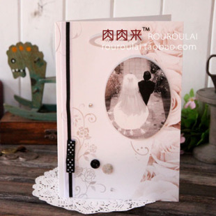  8085 幸福时刻系列 祝福结婚贺卡片happy wedding RRL-108(六款)