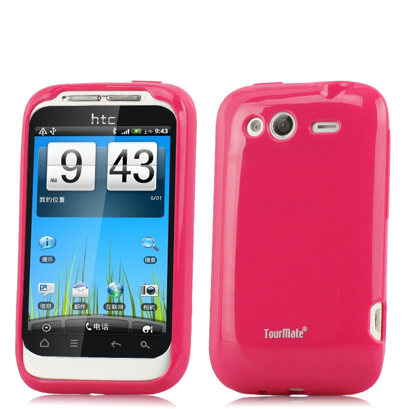 途美 htc g13 手机套 <span class=H>A</span><span class=H>510</span><span class=H>E</span>手机壳 保护套 g13 外壳 保护套 +贴膜