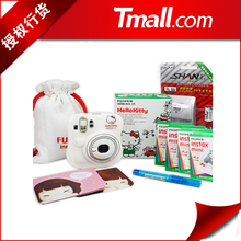 送高级韩版照片夹富士拍立得相机mini25kity4盒相纸立拍得充电套
