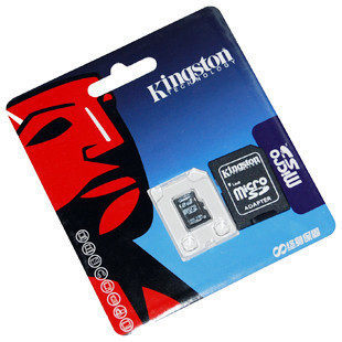 手机内存卡 2G 金士顿 行货 MicroSD 正品 TF卡 存储卡 带卡套