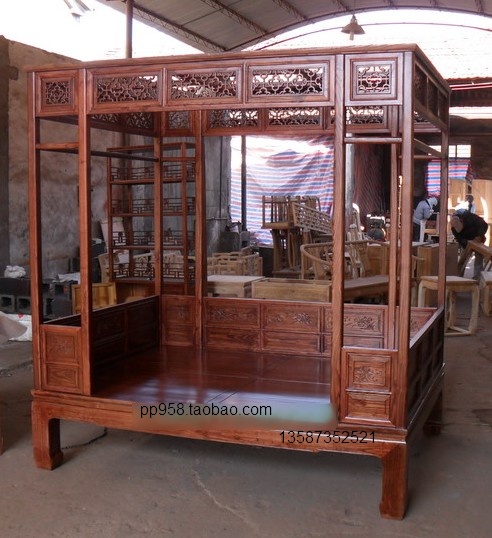 Canopy Bed Measurements Special Offer Antique Bed Rosewood Elm solid wood Chinese style Ming classical hotel Homestayin the Residential furniture , Beds , Babu bed/Canopy Bed category - from Buy2taobao.com to provide professional Taobao agent buy service