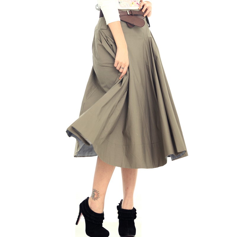 唯品会官网特尚莱菲~特尚莱菲~织半身长裙~特