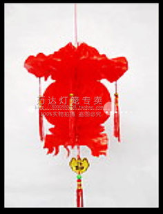  万达灯笼 招财塑纸折叠灯笼 春节结婚婚庆装饰灯笼 厂家批发