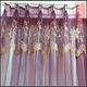 出口东京金丝精绣玻璃纱窗帘窗纱
