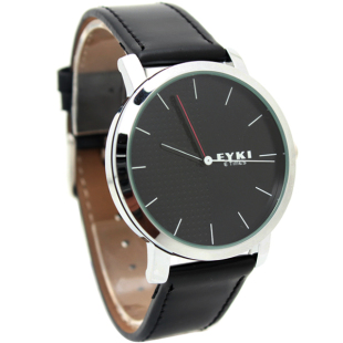  新款艾奇石英表 男表 韩国时尚简约 个性手表皮带 时装表 休闲表