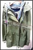 2012春爆女装★BH百家好正品hmjp121b休闲百搭长款两件套风衣外套