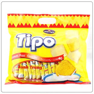  T 越南进口零食品Tipo白巧克力面包干300g友谊饼干假一赔十