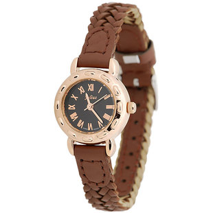  Julius/聚利时 韩国时尚潮范编织正品皮带女表手表女复古表水钻表