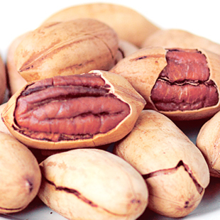  坚果/炒货 12年新长寿果 碧根果 美国山核桃 弯尖 特大 250g