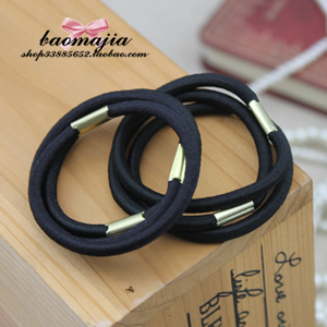  B-a1-黑色发圈 2元10根 宝妈家优质工厂定制 DIY头饰品配件批发