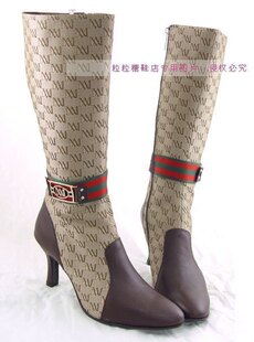 清仓*原价160元 专柜1399元 咖色黑色高筒靴37#
