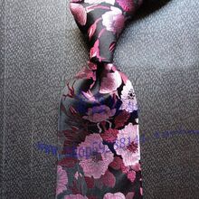 男士礼物 领带男商务正装 真丝碎花个性领带 桑蚕丝金利来领带