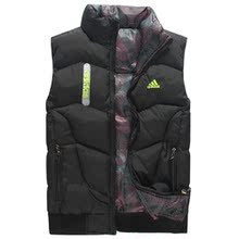 Хлопковый жилет Adidas 1678 Для мужчин 100 хлопок Молния Съёмный капюшон % Камуфляж, Вышивка Хлопковый жилет Adidas 1678 Для мужчин 100 хлопок Молния Съёмный капюшон % Камуфляж, Вышивка