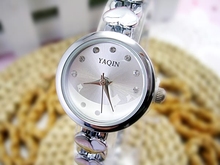 Ladies relojes de diamantes, las pequeñas propiedades decorativas reloj pulsera señora [59.252] para el poder de la forma femenina en especie brazalete de tiro