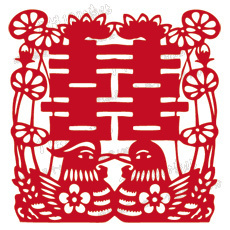 鸳鸯情 结婚用品新房浪漫婚庆装饰喜字结婚礼物剪纸婚房墙贴纸 鸳鸯情 结婚用品新房浪漫婚庆装饰喜字结婚礼物剪纸婚房墙贴纸