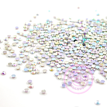 正品超亮不起雾压克力钻/手机/美甲/特价2MM（AB彩白）