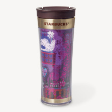 星巴克 2012年 日本限定 情人节 奢华紫色 贝拉 随行杯12oz