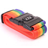 彩虹色密码锁绑箱带拉杆箱，打包带行李箱捆绑带旅行箱捆箱带子