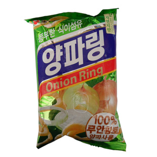  三皇冠店热销 韩国零食 韩国膨化食品 农心洋葱圈原味70克